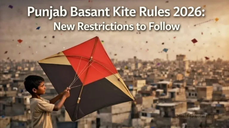 Punjab Basant Kite Rules 2026