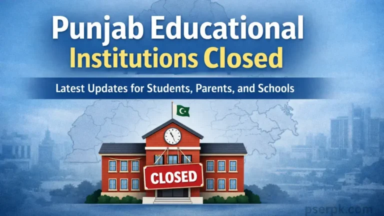Punjab Educational Institutions Closed—Comprehensive Update