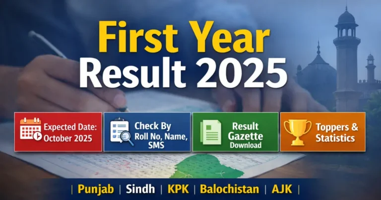 First Year Result Date 2025—Latest Update and Get the Details